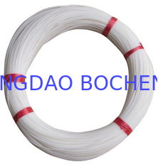 China Natürliches weißes verdrängtes Polytetrafluoroäthylen-Rohr für Draht, 0.5mm-250mm fournisseur