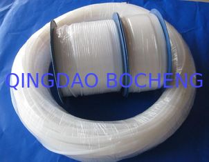 China Natürliches weißes reines verdrängtes PTFE-Teflonrohr für Draht-und Kabel-Jacke fournisseur