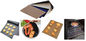 Fiberglas-Stoff-Ofen-Zwischenlage Browns PTFE bedeckt überzogene Hitzebeständigkeit fournisseur